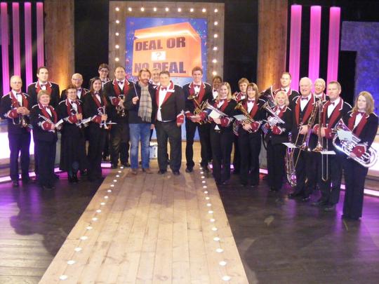 Bretforton Silver Band appear on TV's Deal or No Deal with Noel Edmonds